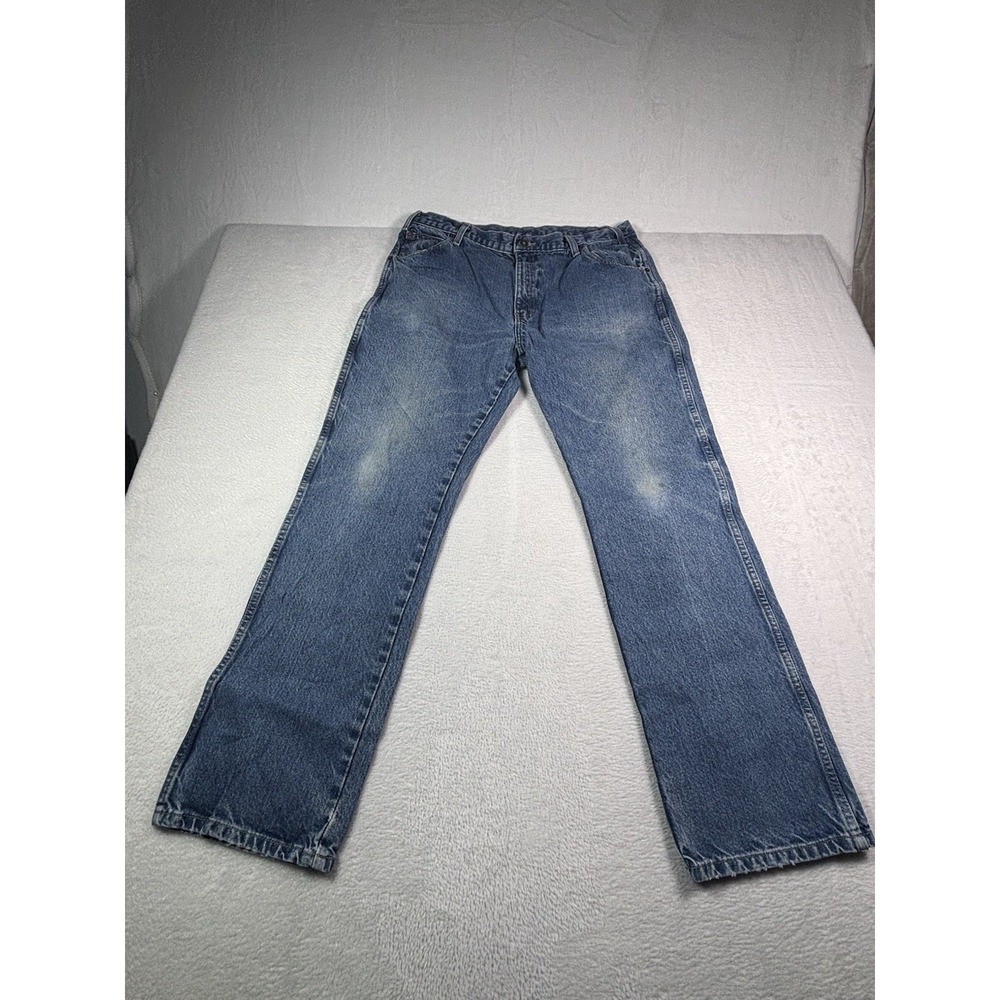 Dickies Jeans Mens 36x32 Blue Cotton Straight Leg Regular Fit Workcore VTG USA
